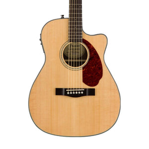 Fender CC-140SCE Concert Electro Acoustic Guitar w/Case, Natural | Zoso Music Sdn Bhd