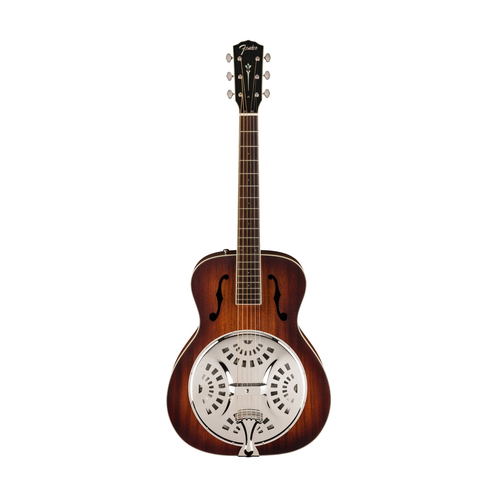 Fender PR-180E Resonator Guitar, Walnut FB, Aged Cognac Burst |  FENDER |  RESONATOR |  Zoso Music