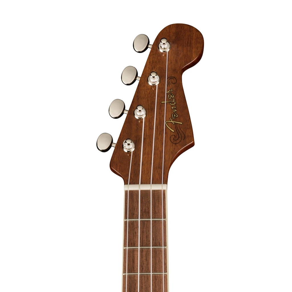 Fender Montecito Tenor Acoustic-Electric Ukulele w/Bag, Walnut FB, Shaded Edge Burst