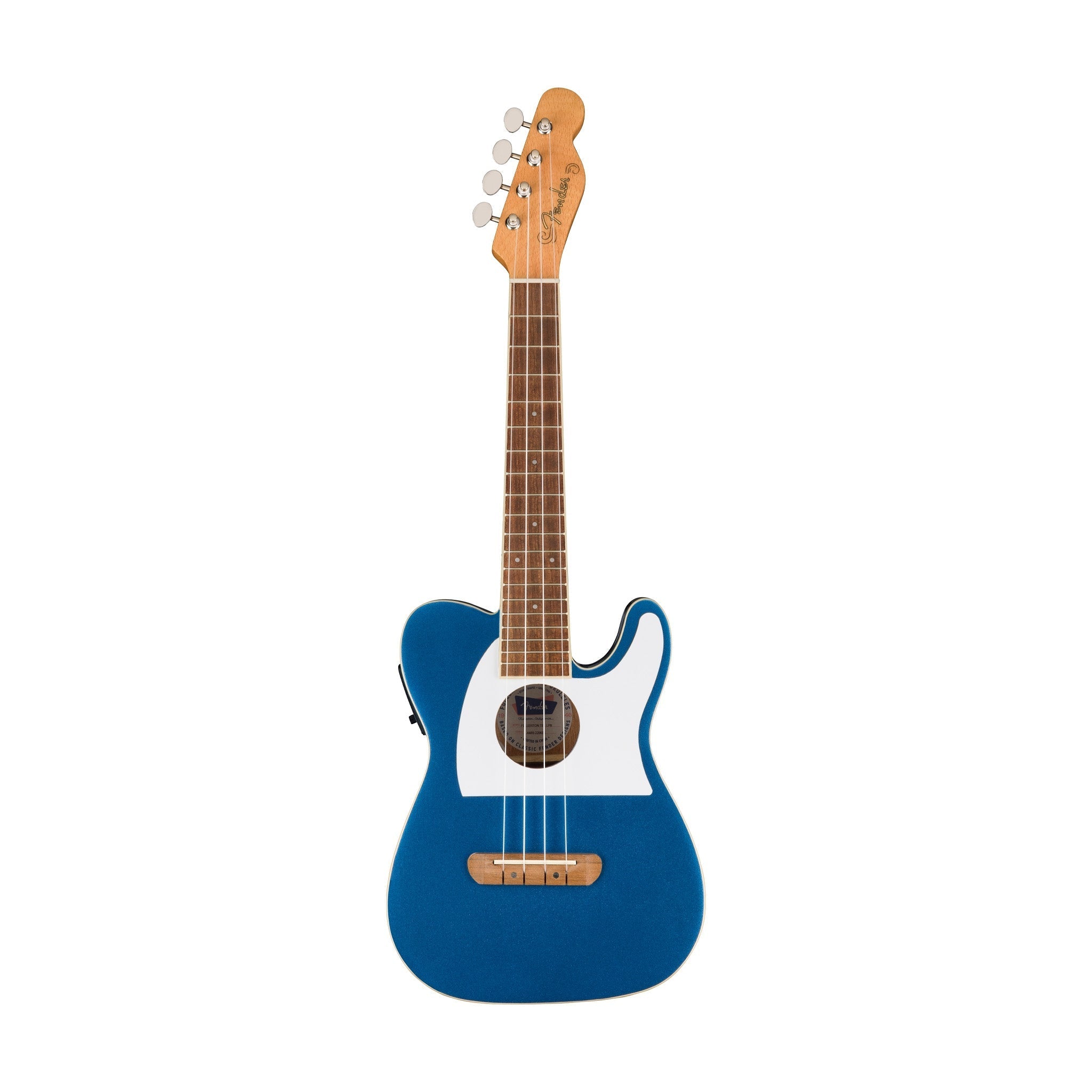 Fender Fullerton Telecaster Ukulele, Lake Placid Blue |  FENDER |  ACOUSTIC GUITAR |  Zoso Music