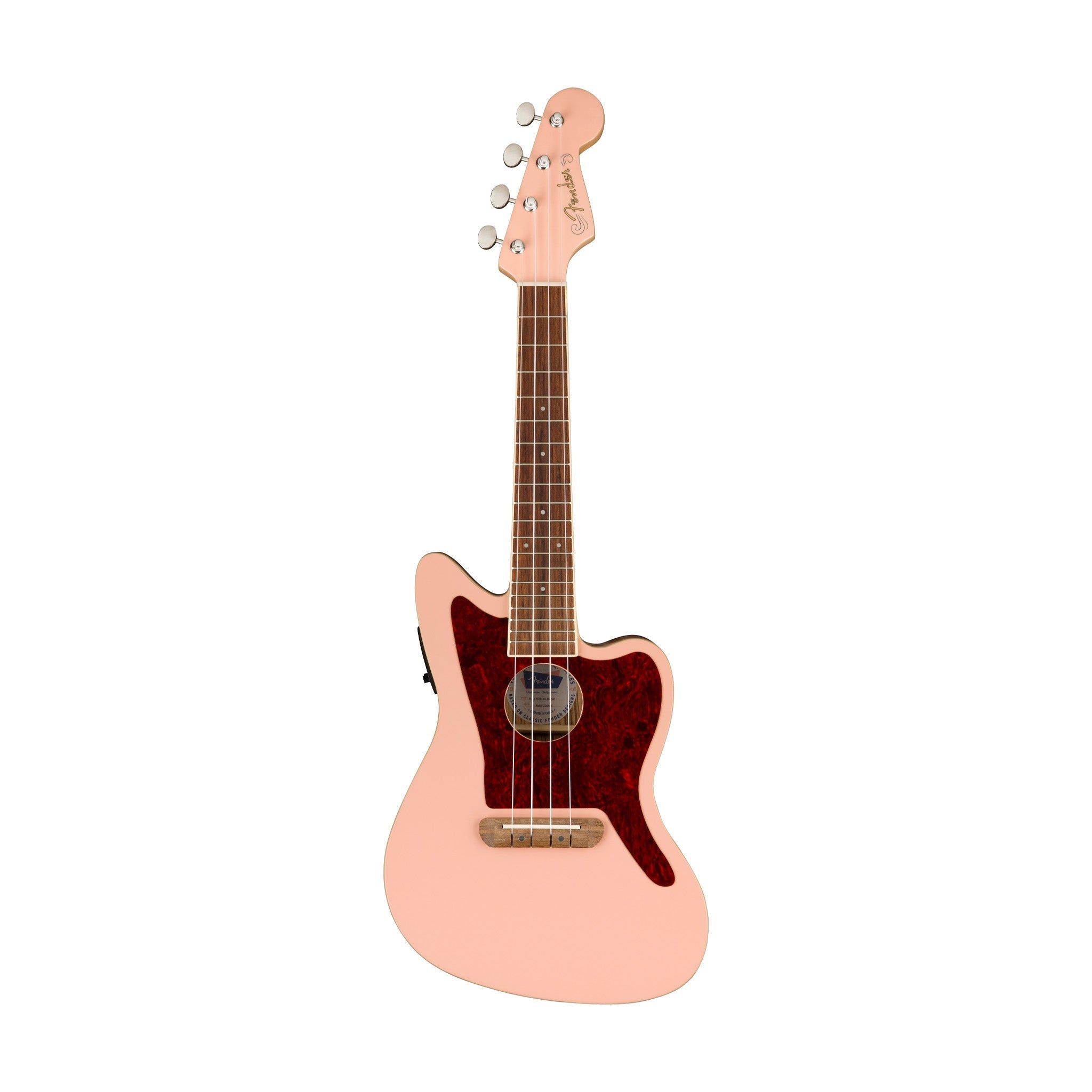 Fender Fullerton Jazzmaster Ukulele, Shell Pink |  FENDER |  ACOUSTIC GUITAR |  Zoso Music