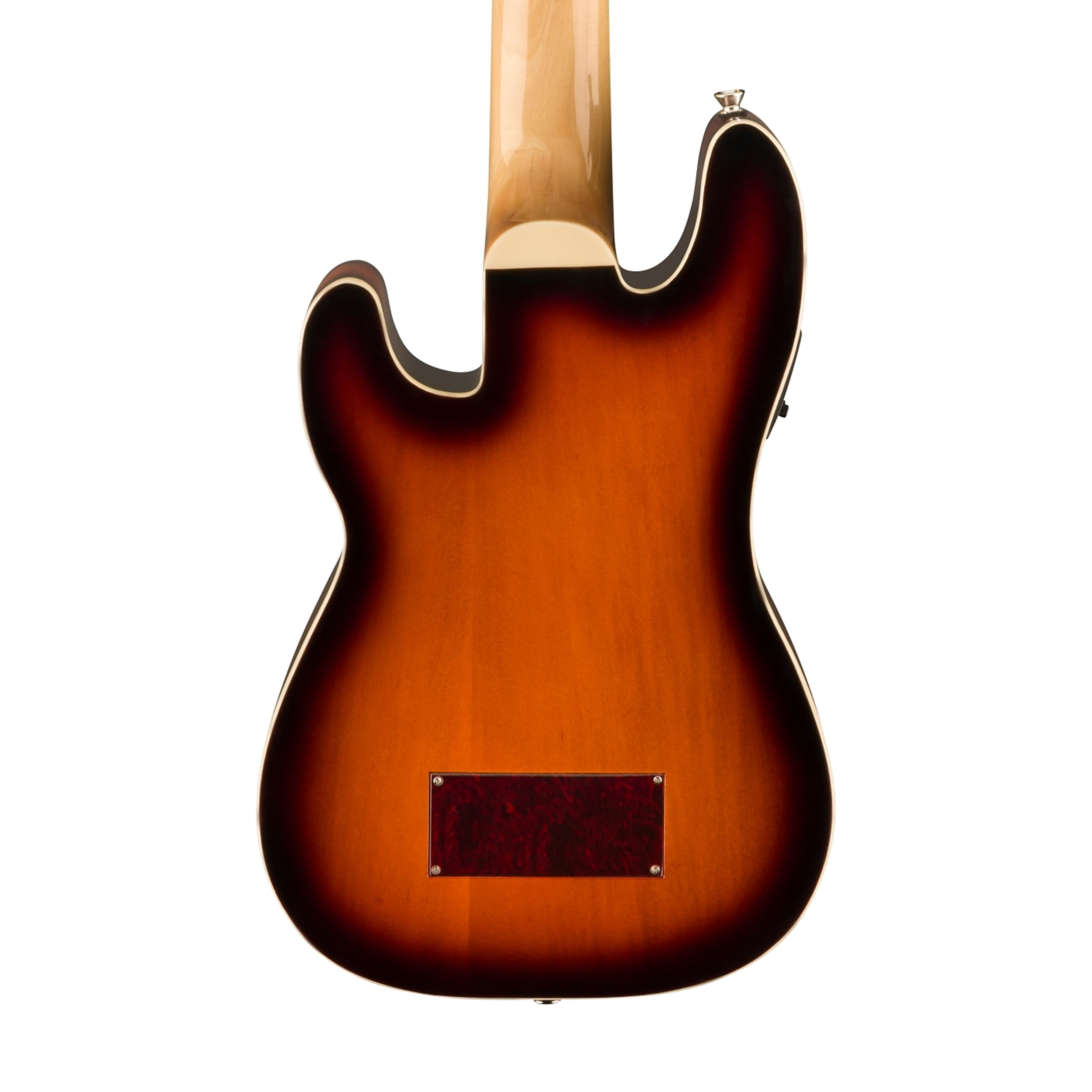 Fender Fullerton Precision Bass Ukulele, 3-Tone Sunburst