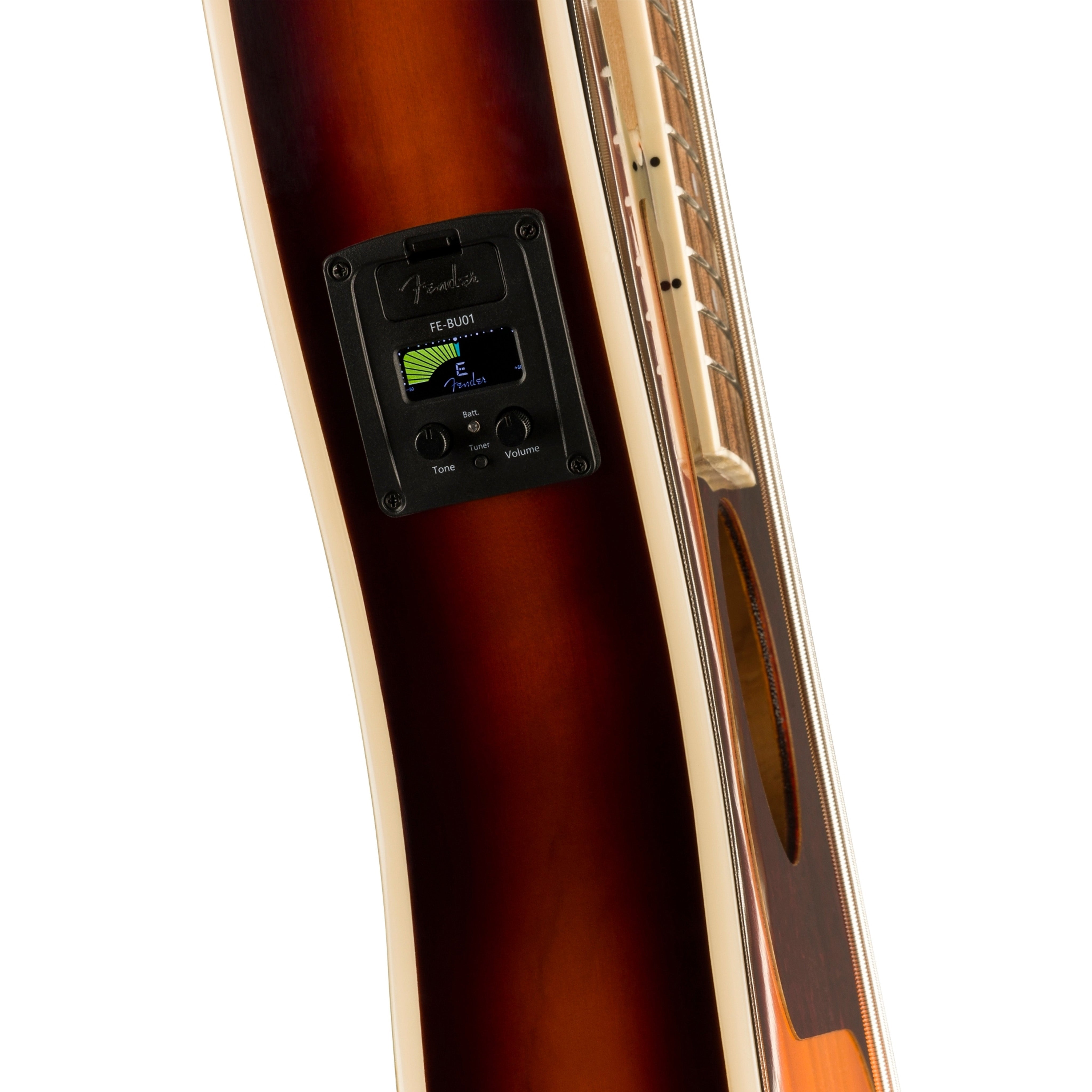 Fender Fullerton Precision Bass Ukulele, 3-Tone Sunburst |  FENDER |  UKULELE |  Zoso Music
