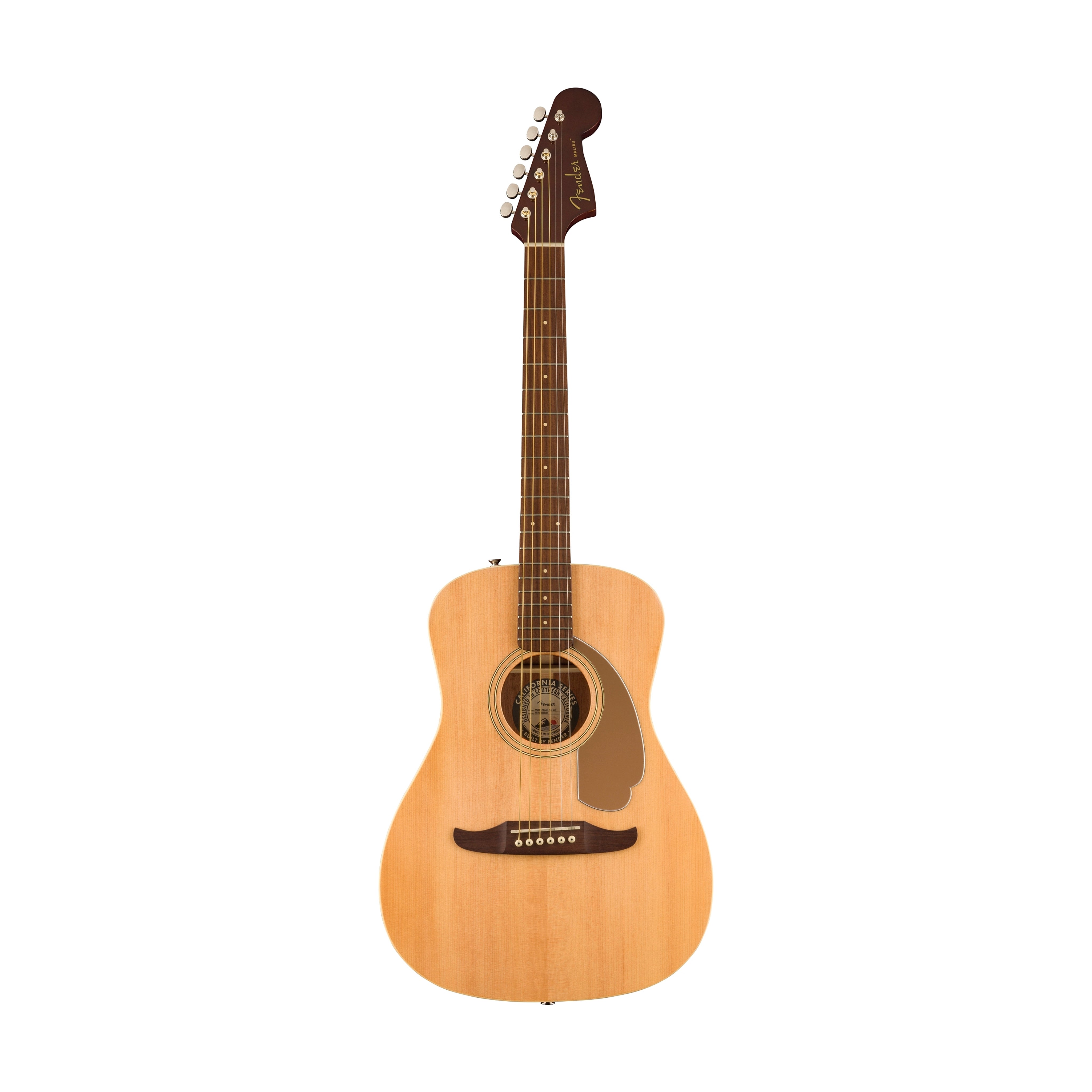 Fender California Malibu Player Small-Bodied Acoustic Guitar, Walnut FB, Natural |  FENDER |  ACOUSTIC GUITAR |  Zoso Music