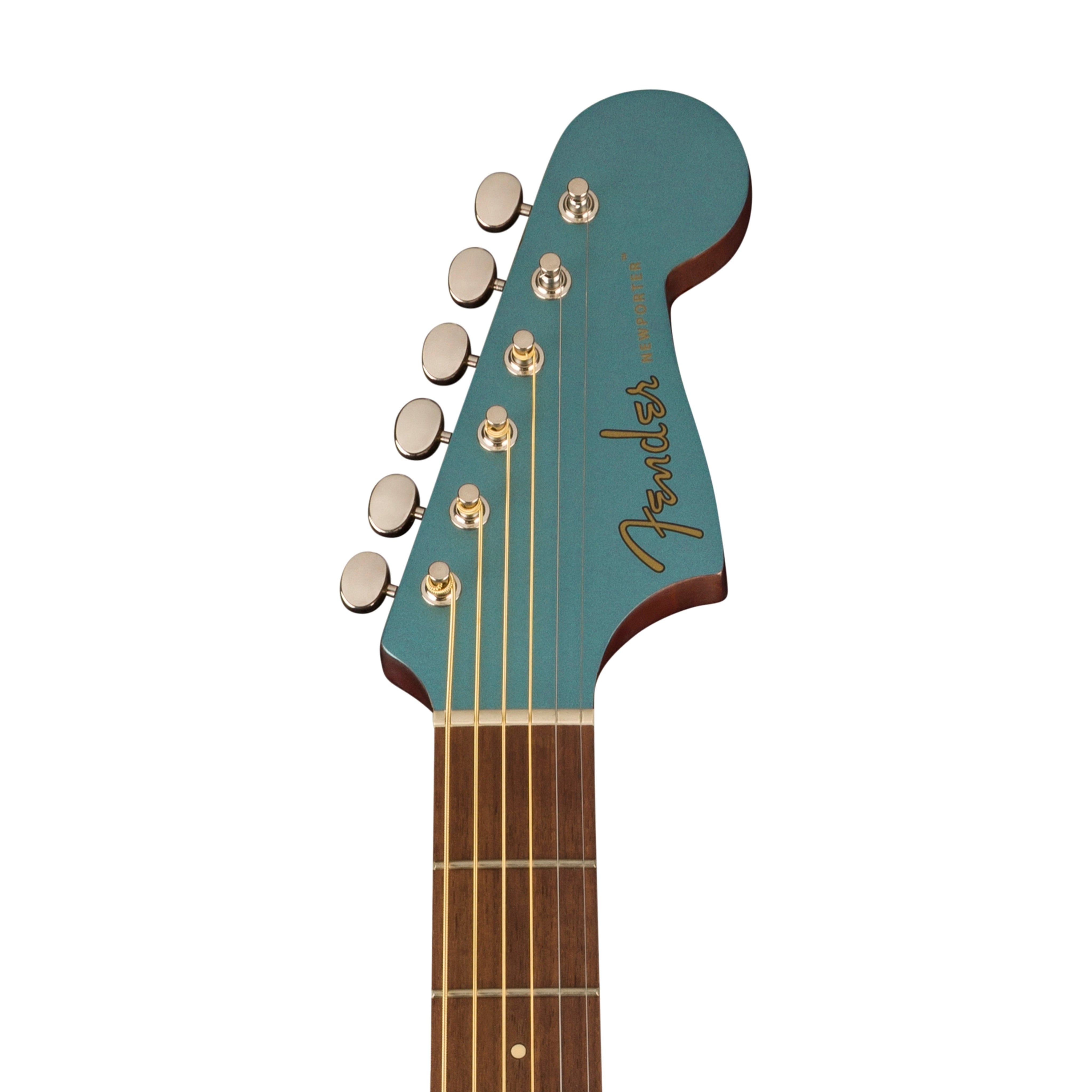 Fender California Newporter Player Medium-Sized Acoustic Guitar, Walnut FB, Tidepool |  FENDER |  ACOUSTIC GUITAR |  Zoso Music