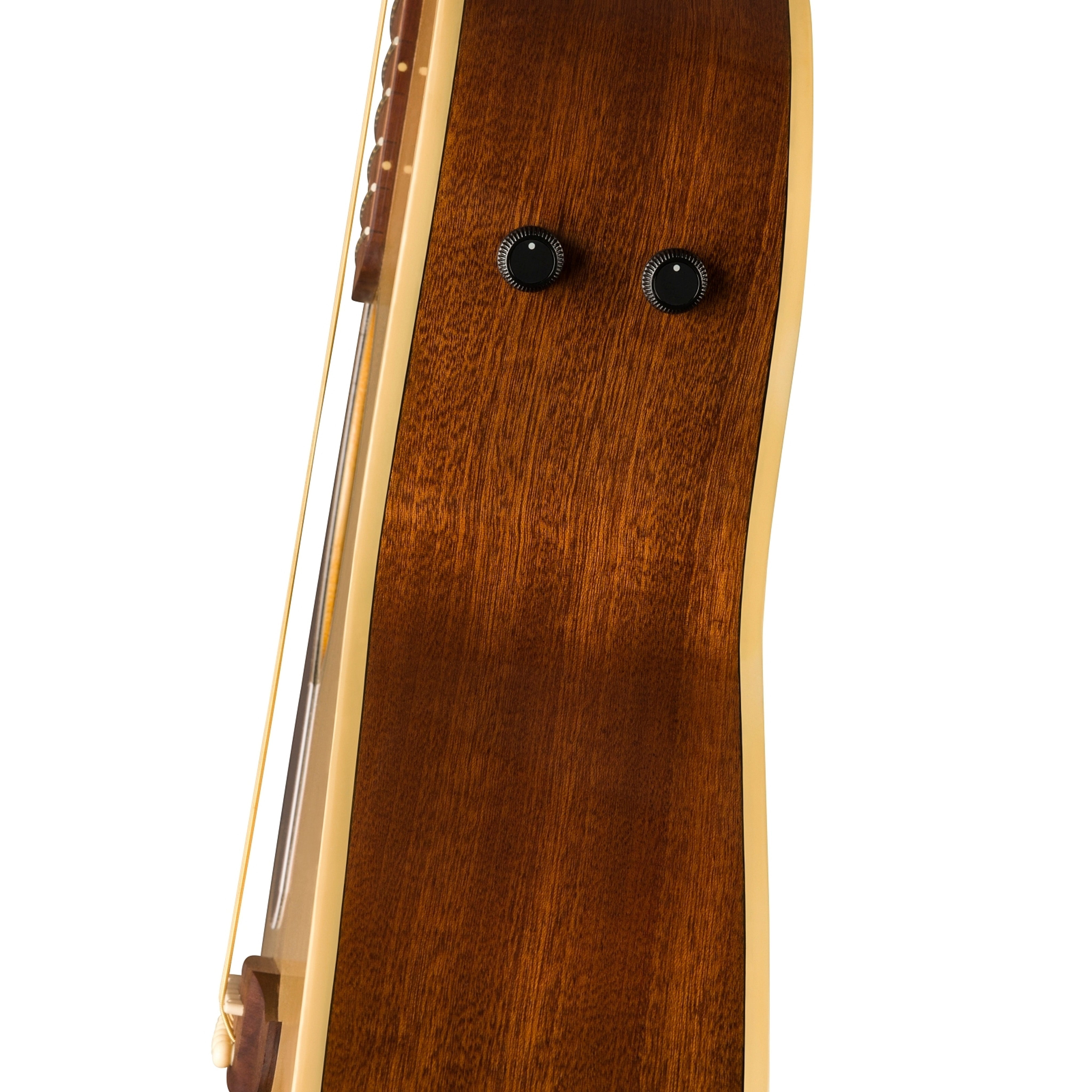 Fender California Newporter Player Left-Handed Medium-Sized Acoustic Guitar, Walnut FB, Natural |  FENDER |  ACOUSTIC GUITAR |  Zoso Music