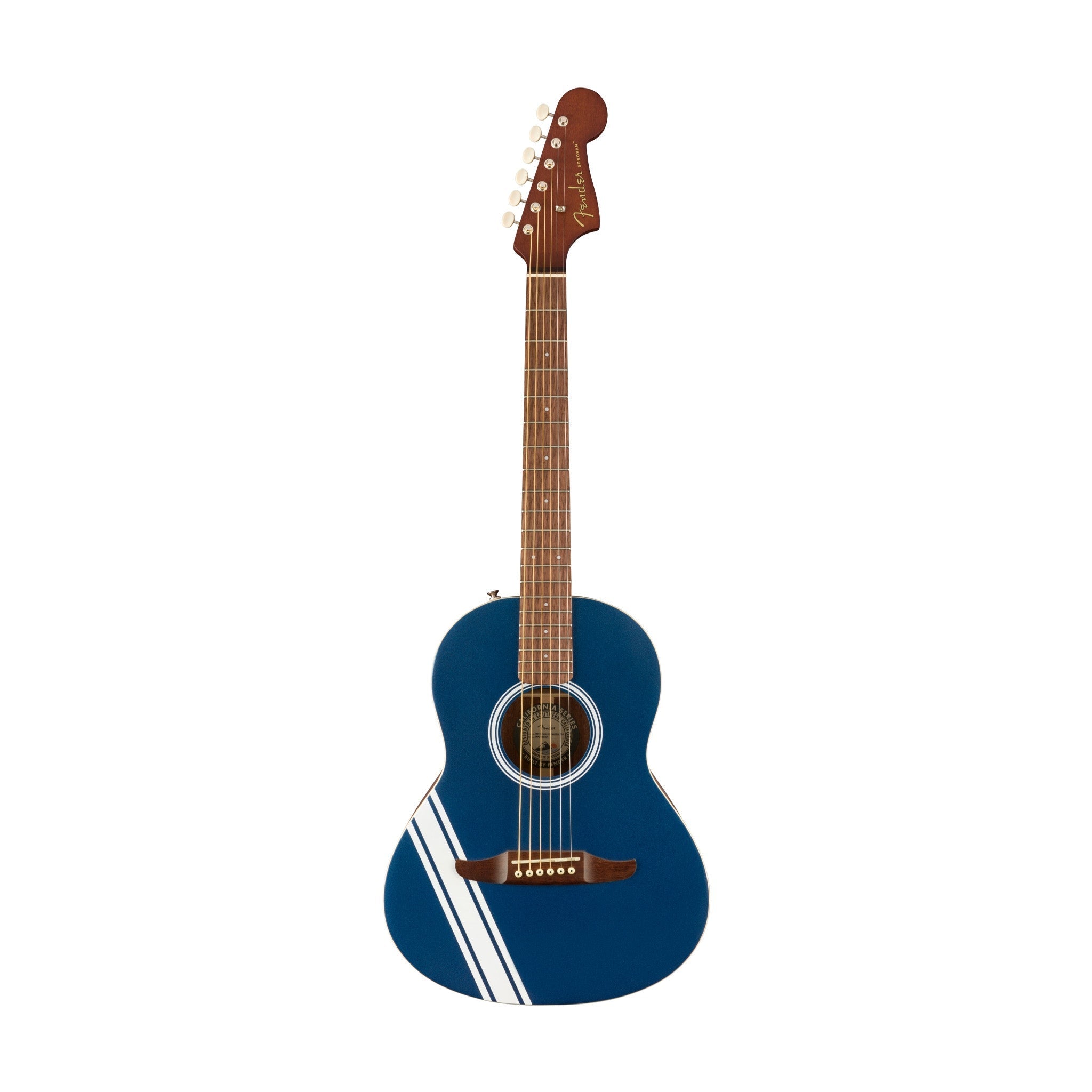 Fender FSR Sonoran Mini Acoustic Guitar w/Competition Stripes, Lake Placid Blue |  FENDER |  ACOUSTIC GUITAR |  Zoso Music