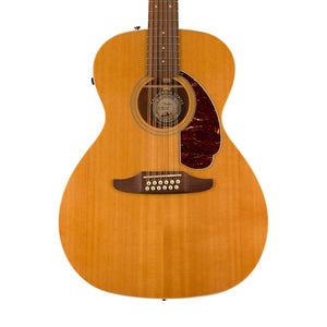 Fender Villager 12-String Acoustic Guitar w/Bag, Walnut FB, Aged Natural | Zoso Music Sdn Bhd