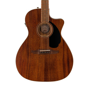 Fender Newporter Special Acoustic Guitar w/Bag, PF FB, Mahogany Top/Natural | Zoso Music Sdn Bhd