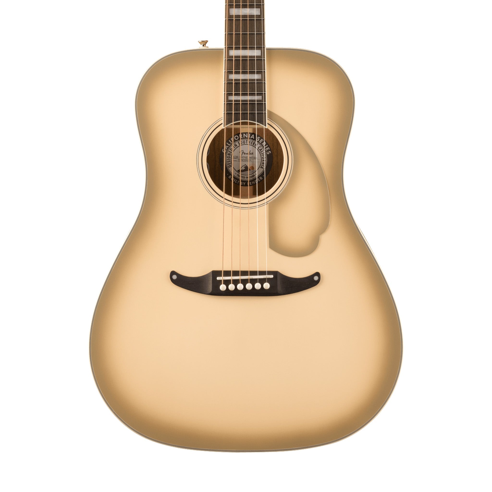 Fender Limited Edition California Vintage King Acoustic Guitar w/Case, Antigua | Zoso Music Sdn Bhd