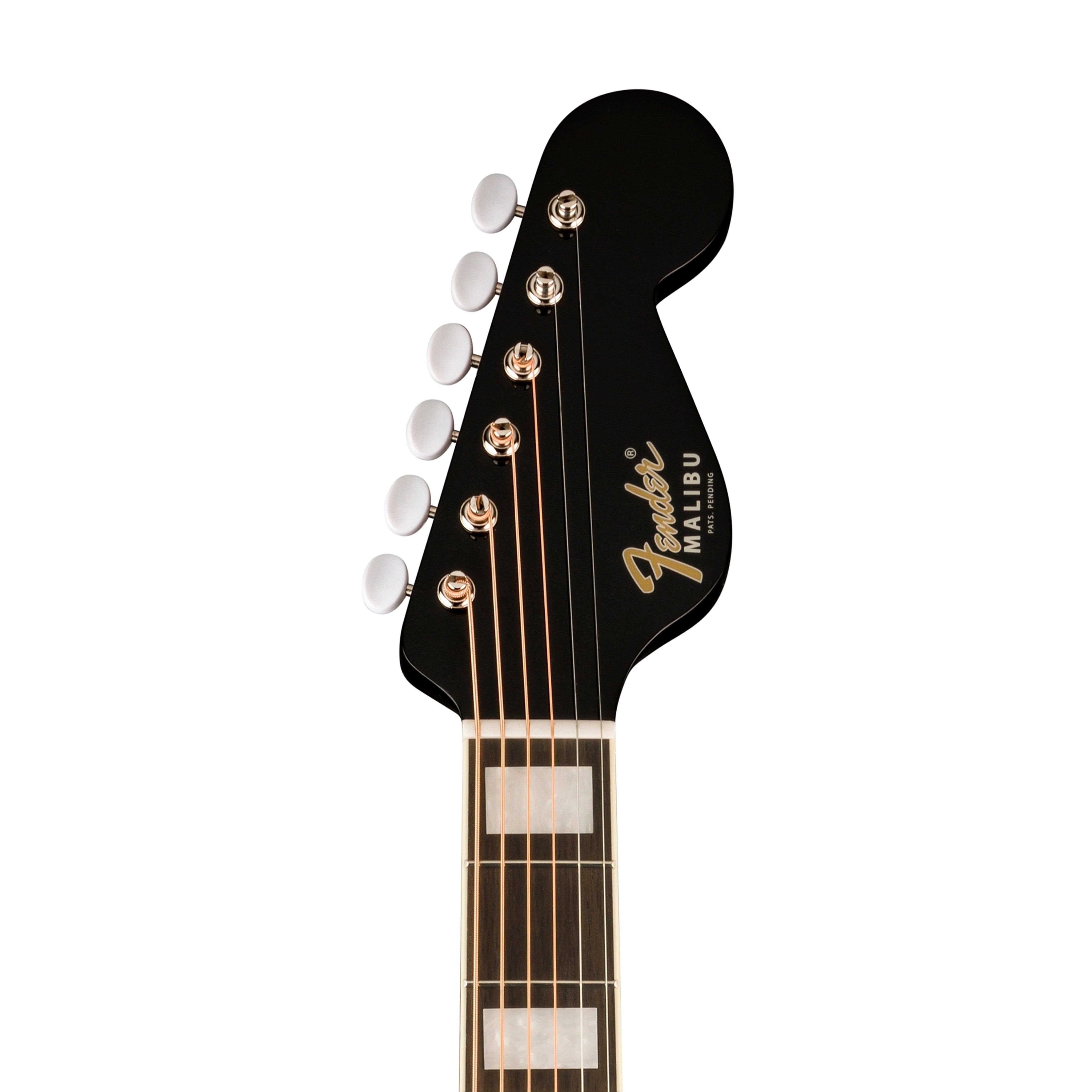 Fender Malibu Vintage Acoustic Guitar w/Case, Black |  FENDER |  ACOUSTIC GUITAR |  Zoso Music