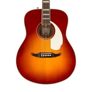 Fender Palomino Vintage Acoustic Guitar w/Case, Sienna Sunburst | Zoso Music Sdn Bhd