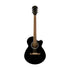 Fender FA-135CE Concert Acoustic Guitar, Walnut FB, Black |  FENDER |  ACOUSTIC GUITAR |  Zoso Music