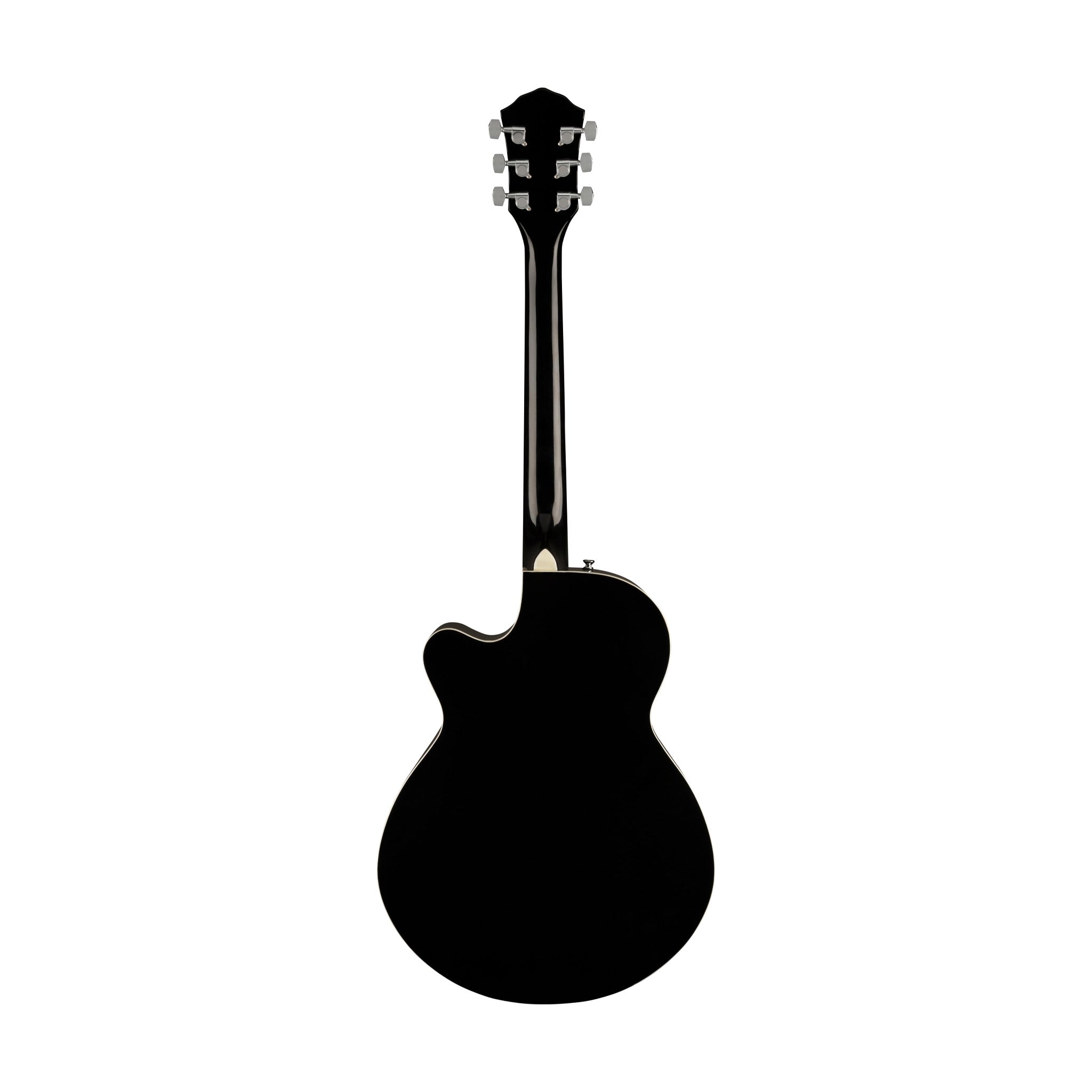 Fender FA-135CE Concert Acoustic Guitar, Walnut FB, Black |  FENDER |  ACOUSTIC GUITAR |  Zoso Music