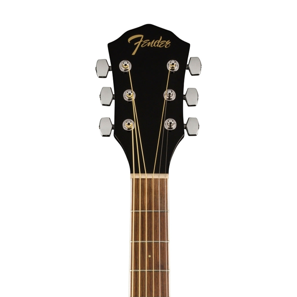Fender FA-135CE Concert Acoustic Guitar, Walnut FB, Black |  FENDER |  ACOUSTIC GUITAR |  Zoso Music
