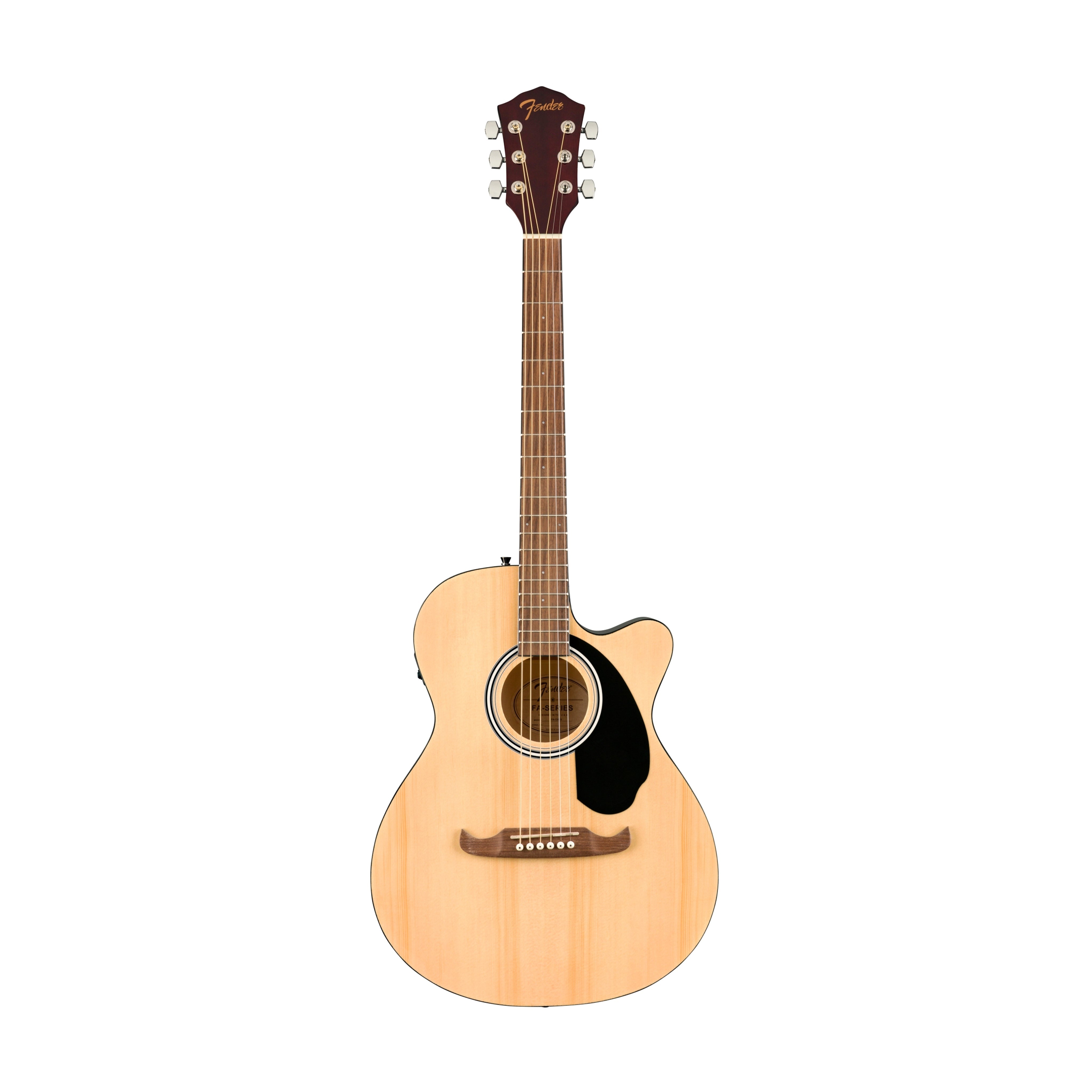 Fender FA-135CE Concert Acoustic Guitar, Walnut FB, Natural |  FENDER |  ACOUSTIC GUITAR |  Zoso Music