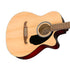 Fender FA-135CE Concert Acoustic Guitar, Walnut FB, Natural |  FENDER |  ACOUSTIC GUITAR |  Zoso Music