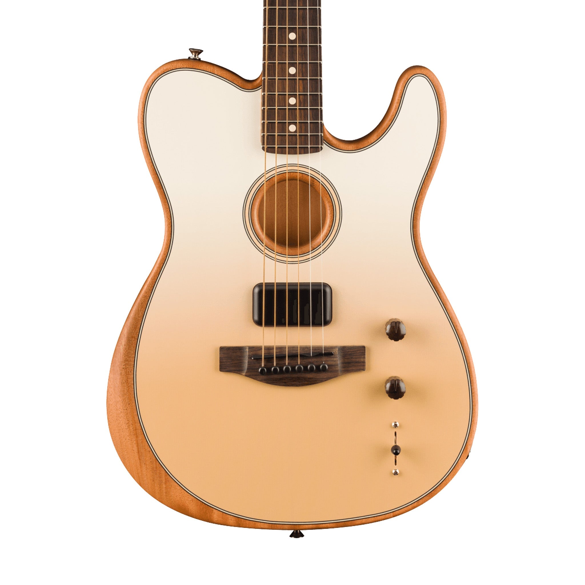Fender FINNEAS Signature Acoustasonic Player Telecaster w/Bag, RW FB, Cappuccino Fade | Zoso Music Sdn Bhd