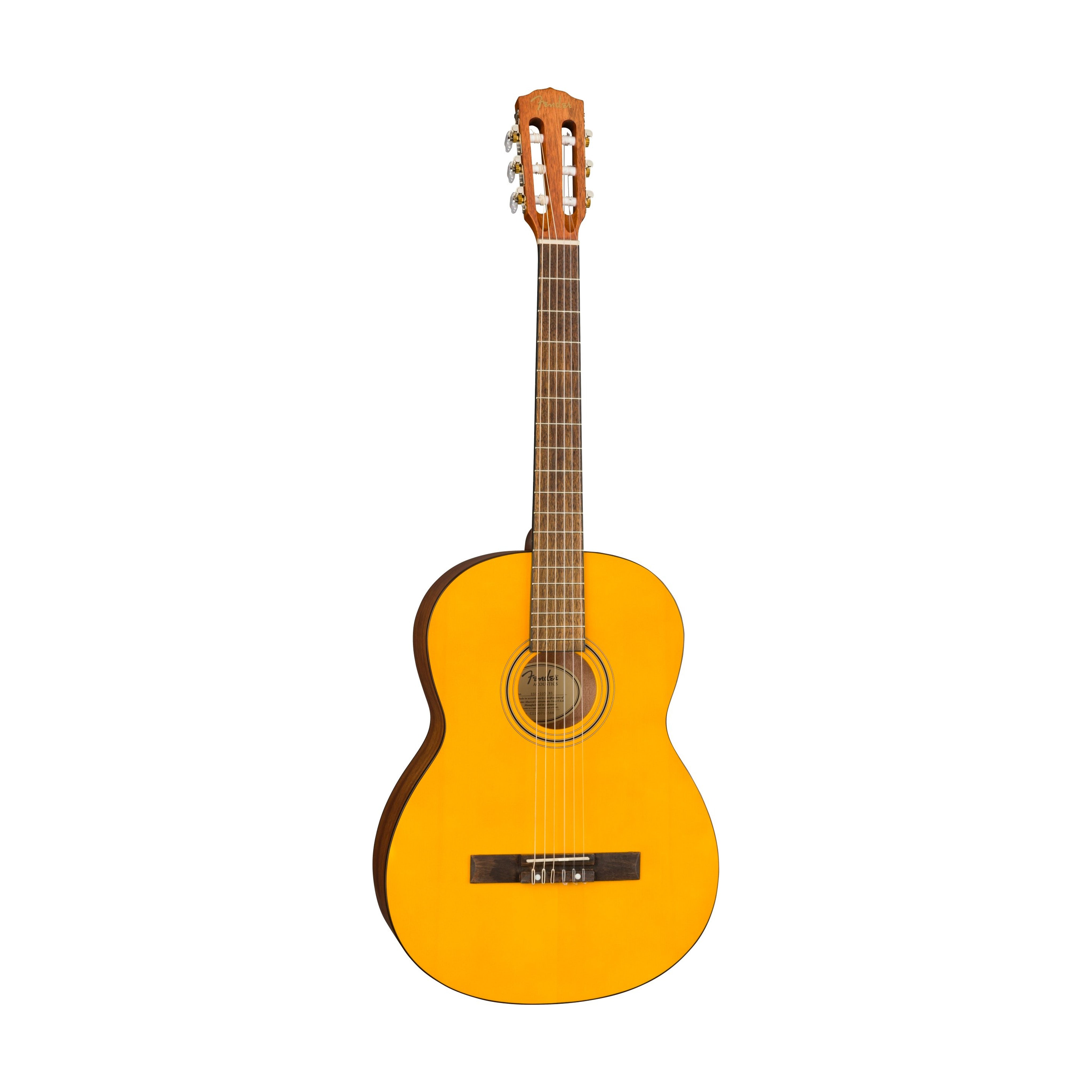 Fender ESC-105 Educational Series Classical Acoustic Guitar, Satin Vintage Natural