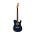 Fender American Acoustasonic Telecaster Acoustic Electric Guitar w/Bag, Ebony FB, Steel Blue |  FENDER |  ACOUSTIC GUITAR |  Zoso Music