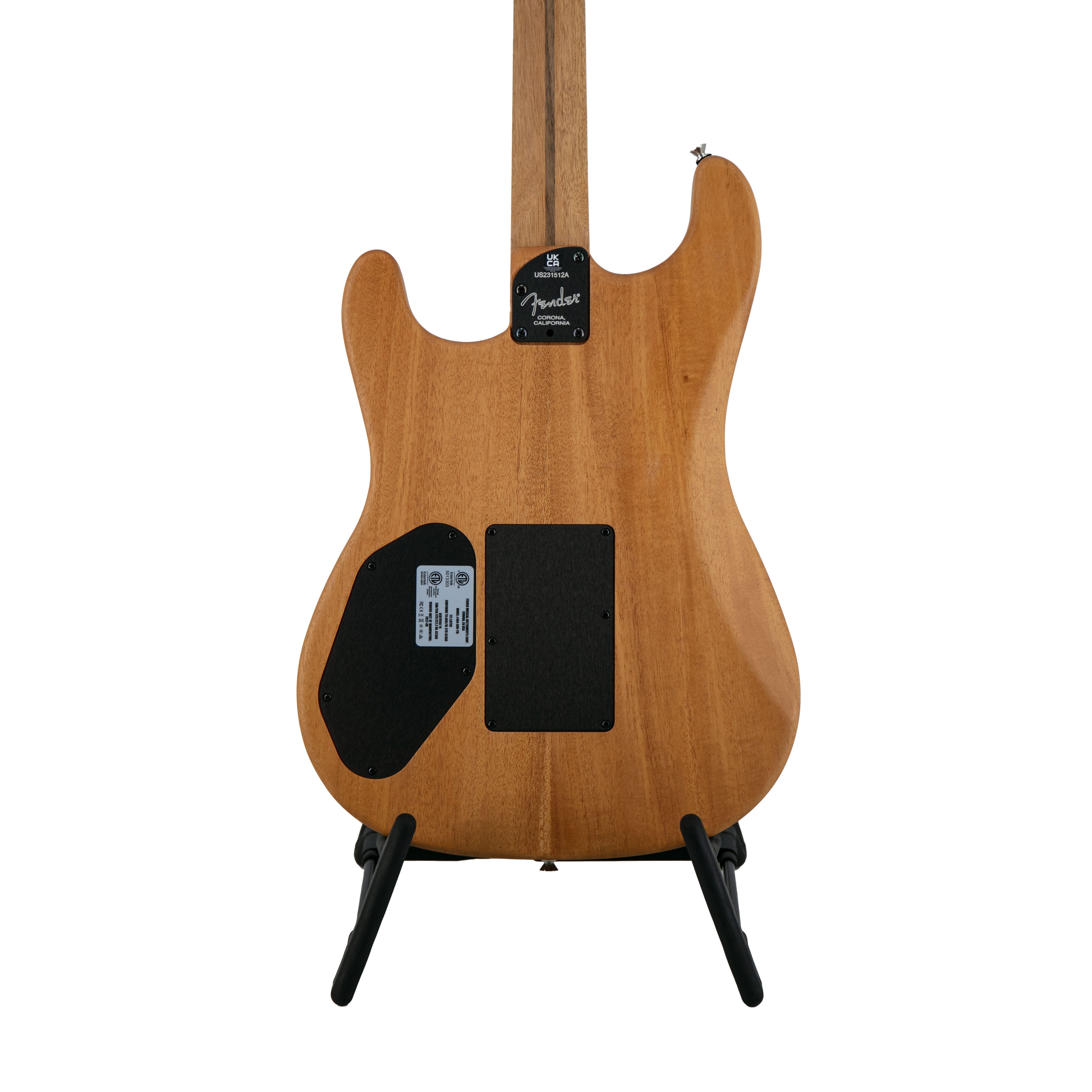 Fender FSR American Acoustasonic Stratocaster Guitar w/Bag, Ebony FB, Shell Pink |  FENDER |  ACOUSTIC GUITAR |  Zoso Music