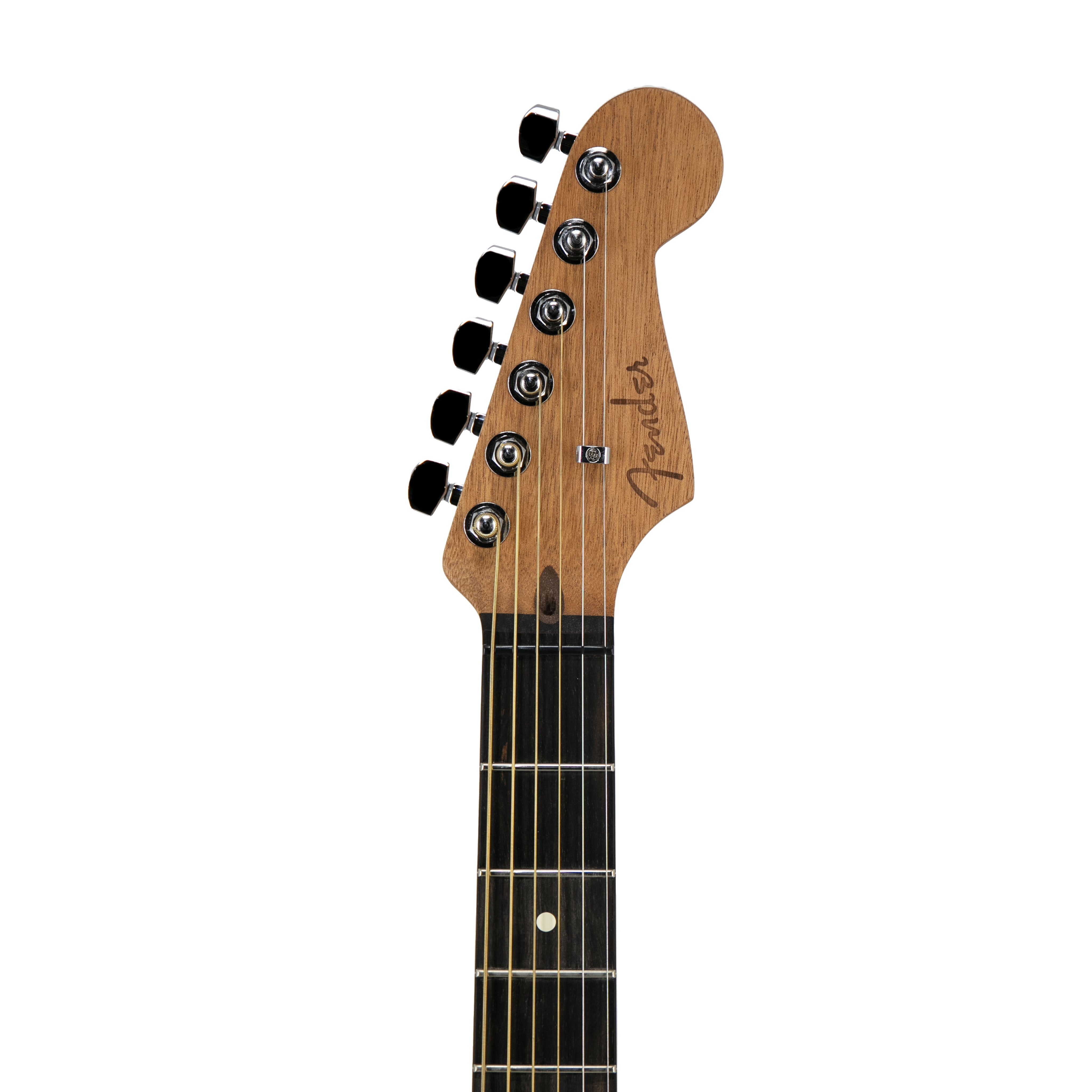 Fender FSR American Acoustasonic Stratocaster Guitar w/Bag, Ebony FB, Shell Pink |  FENDER |  ACOUSTIC GUITAR |  Zoso Music