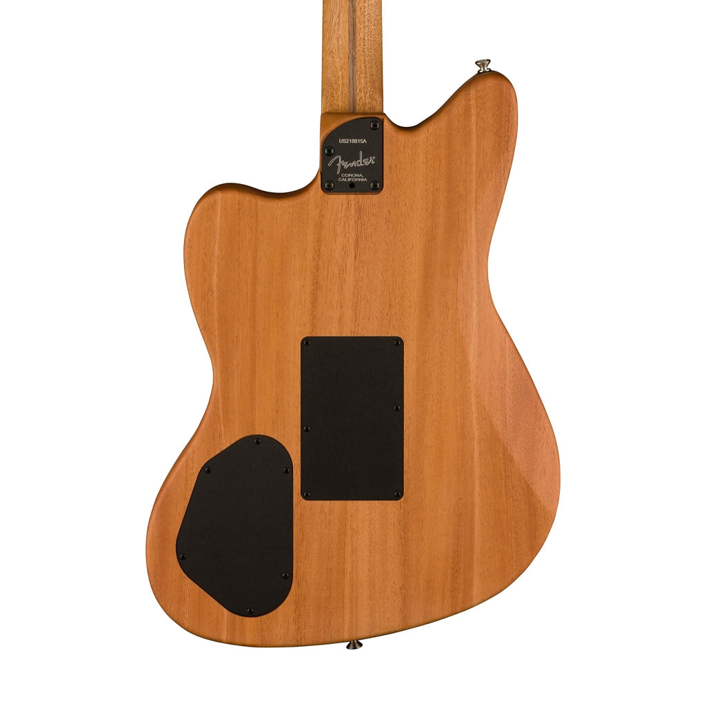 Fender FSR American Acoustasonic Jazzmaster Acoustic Guitar w/bag, Ebony FB, Shell Pink
