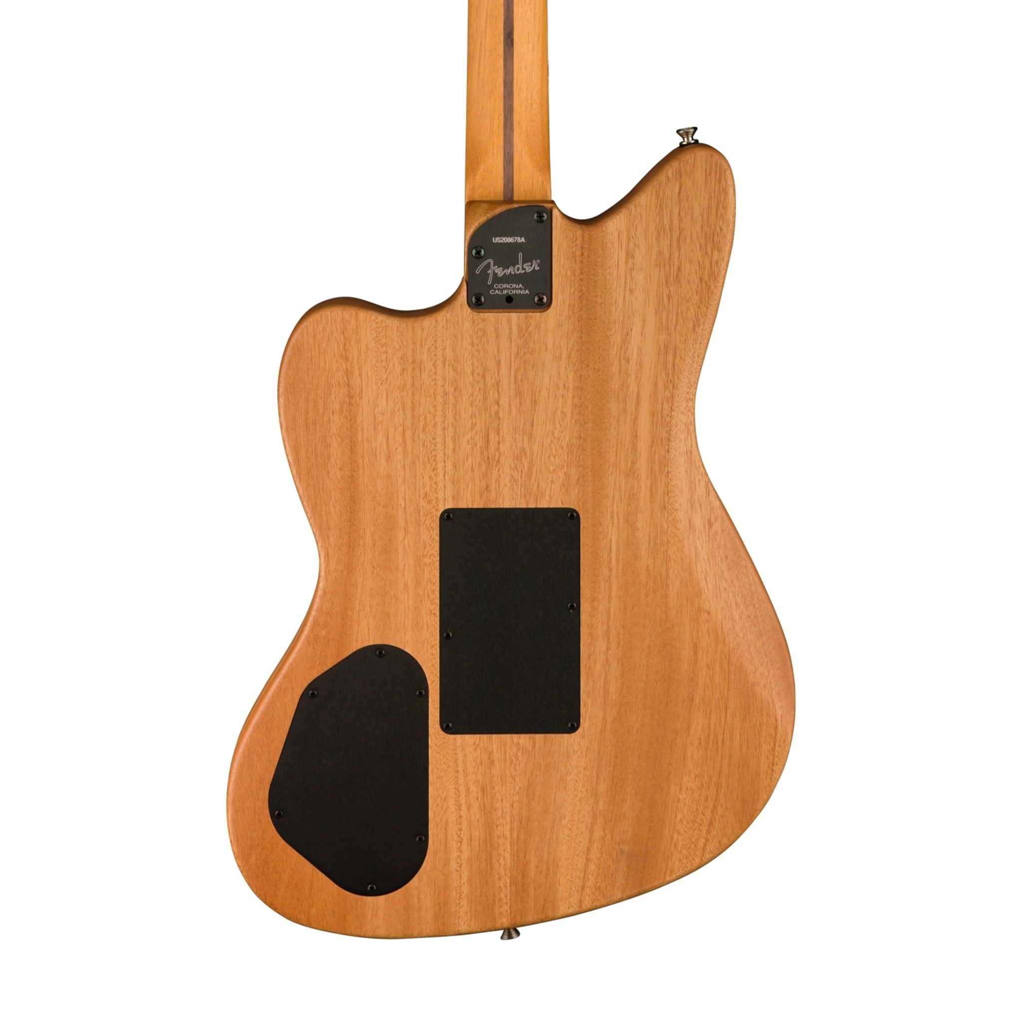 Fender American Acoustasonic Jazzmaster Acoustic Guitar w/bag, Ebony FB, Arctic White |  FENDER |  ACOUSTIC GUITAR |  Zoso Music