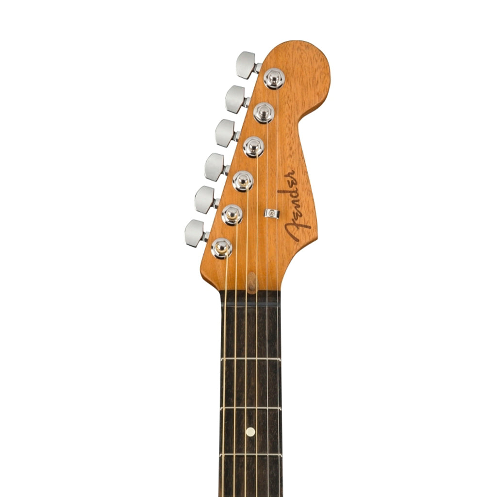 Fender American Acoustasonic Jazzmaster Acoustic Guitar w/bag, Ebony FB, Arctic White |  FENDER |  ACOUSTIC GUITAR |  Zoso Music