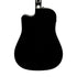 Fender FA-125CE Dreadnought Acoustic Guitar, Walnut FB, Black |  FENDER |  ACOUSTIC GUITAR |  Zoso Music