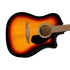 Fender FA-125CE Dreadnought Acoustic Guitar, Walnut FB, Sunburst |  FENDER |  ACOUSTIC GUITAR |  Zoso Music