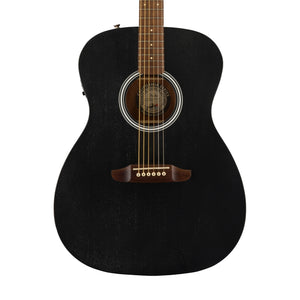 Fender Monterey Standard Acoustic Guitar, Walnut FB, Black | Zoso Music Sdn Bhd