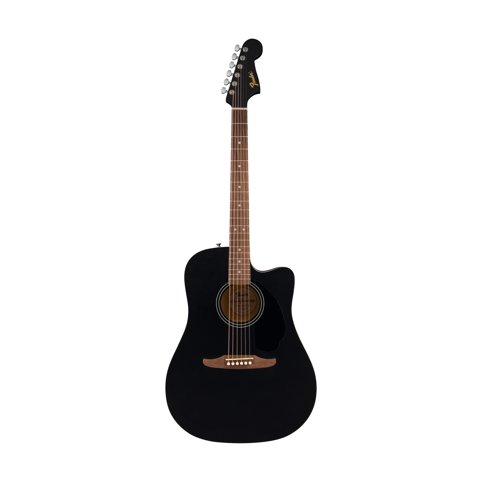 Fender California Debut Redondo CE Series Acoustic Guitar, Black |  FENDER |  ACOUSTIC GUITAR |  Zoso Music