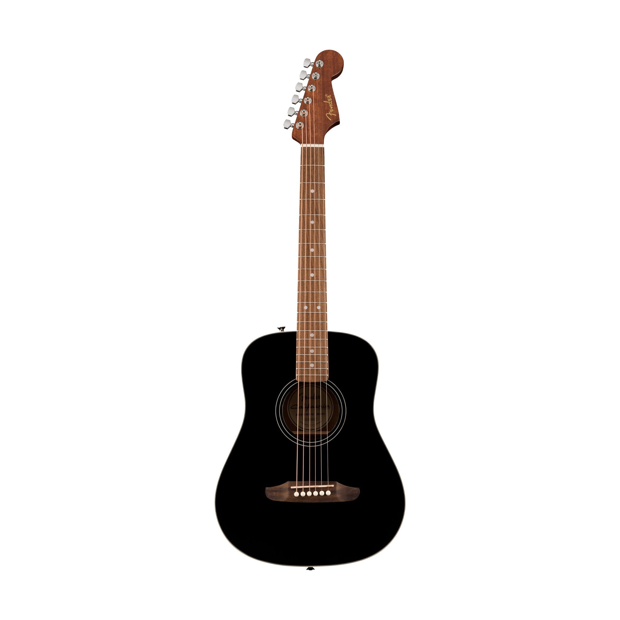 Fender California Standard Redondo Mini Guitar w/Bag, Black |  FENDER |  ACOUSTIC GUITAR |  Zoso Music