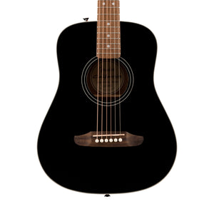 Fender California Standard Redondo Mini Guitar w/Bag, Black | Zoso Music Sdn Bhd