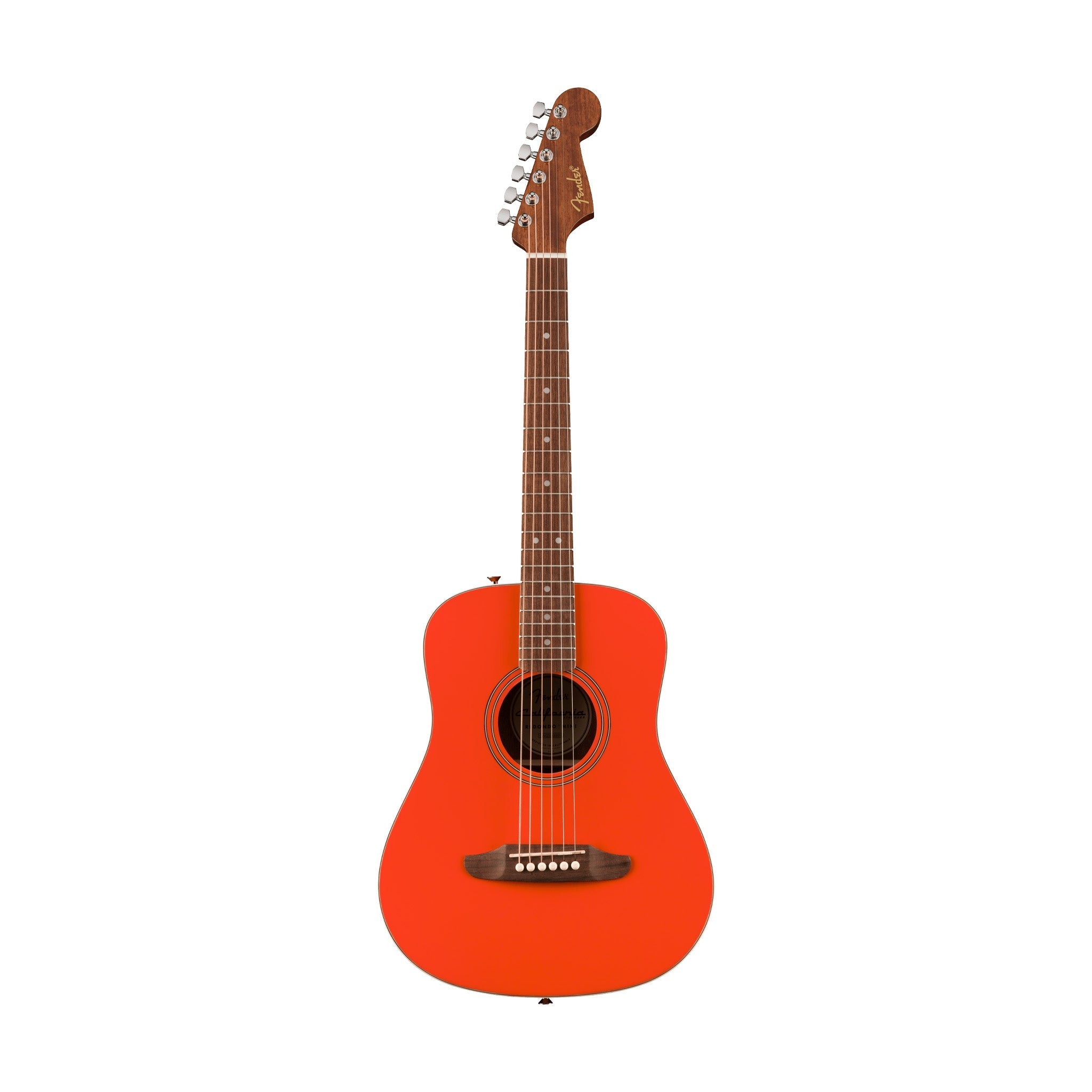 Fender California Standard Redondo Mini Guitar w/Bag, Fiesta Red |  FENDER |  ACOUSTIC GUITAR |  Zoso Music