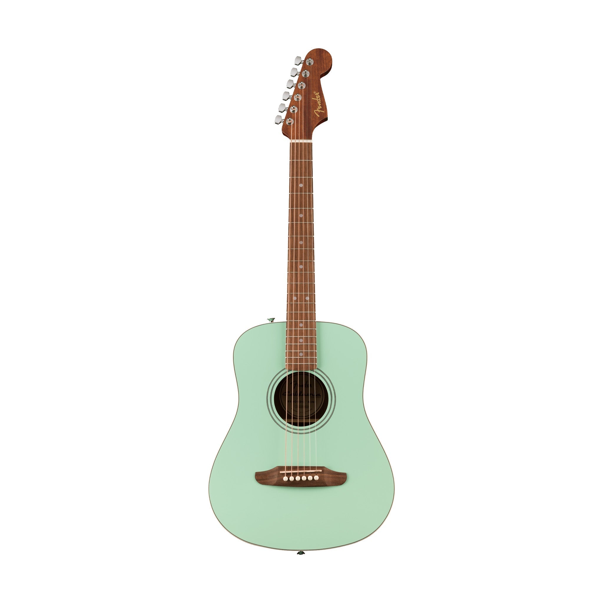 Fender California Standard Redondo Mini Guitar w/Bag, Surf Green |  FENDER |  ACOUSTIC GUITAR |  Zoso Music