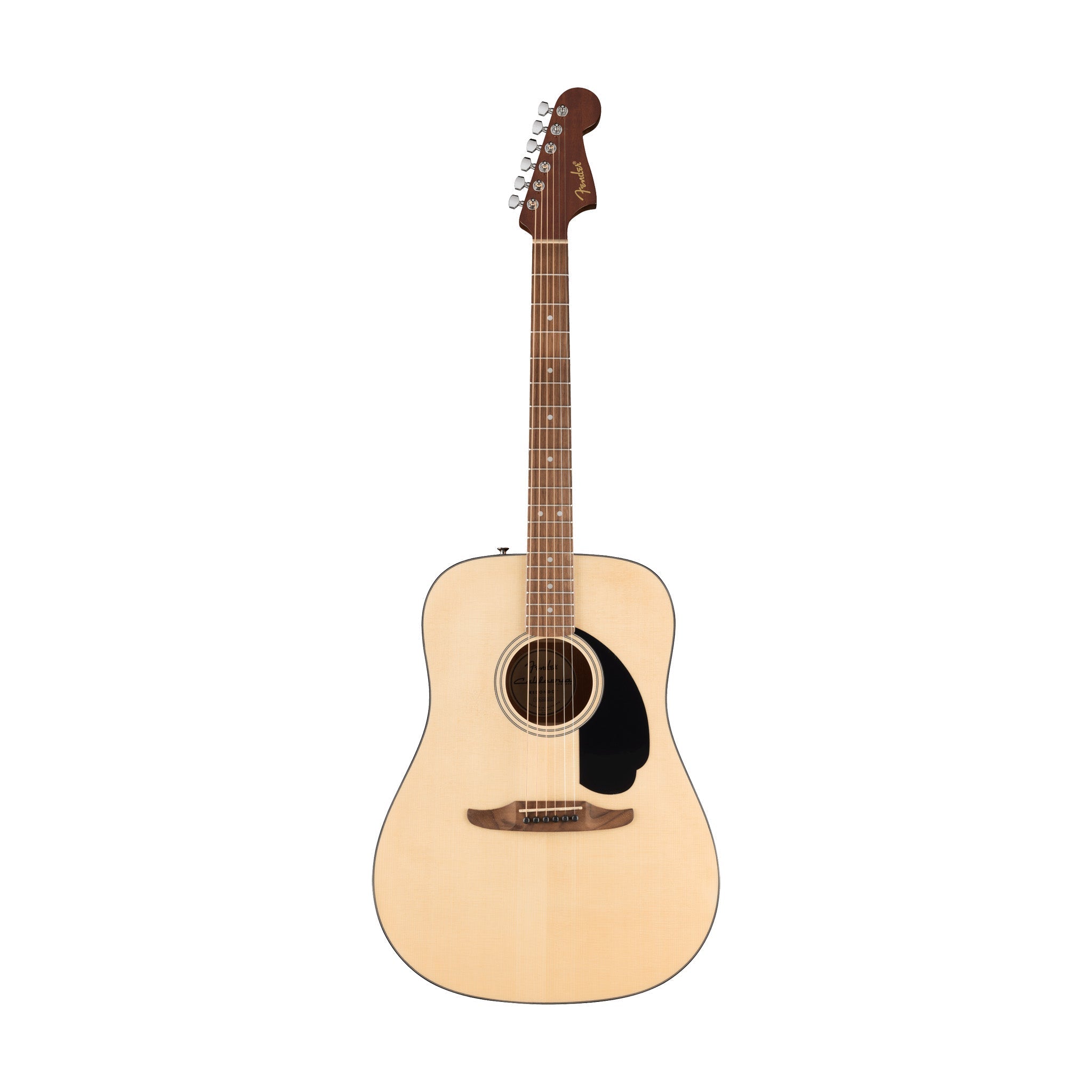 Fender California Standard Redondo Acoustic Guitar w/Black Pickguard, Natural |  FENDER |  ACOUSTIC GUITAR |  Zoso Music