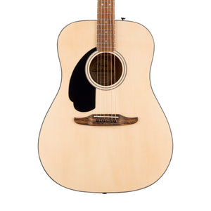 Fender California Standard Redondo Left-Handed Acoustic Guitar w/Black Pickguard, Natural | Zoso Music Sdn Bhd