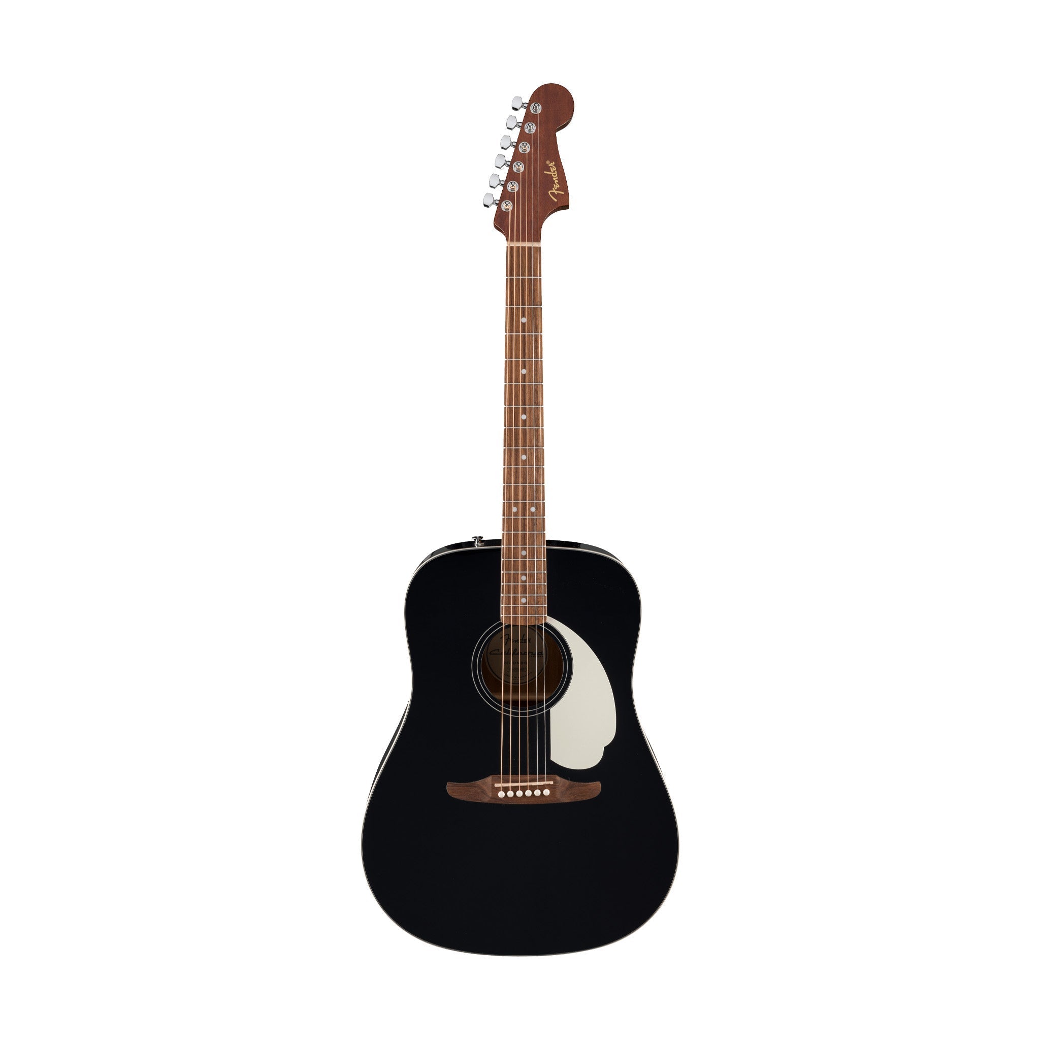 Fender California Standard Redondo Acoustic Guitar w/Ivory Pickguard, Black |  FENDER |  ACOUSTIC GUITAR |  Zoso Music