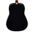 Fender California Standard Redondo Acoustic Guitar w/Ivory Pickguard, Black |  FENDER |  ACOUSTIC GUITAR |  Zoso Music