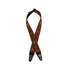 Fender Pasadena Woven Guitar Strap, Orange Snowflake | Zoso Music Sdn Bhd