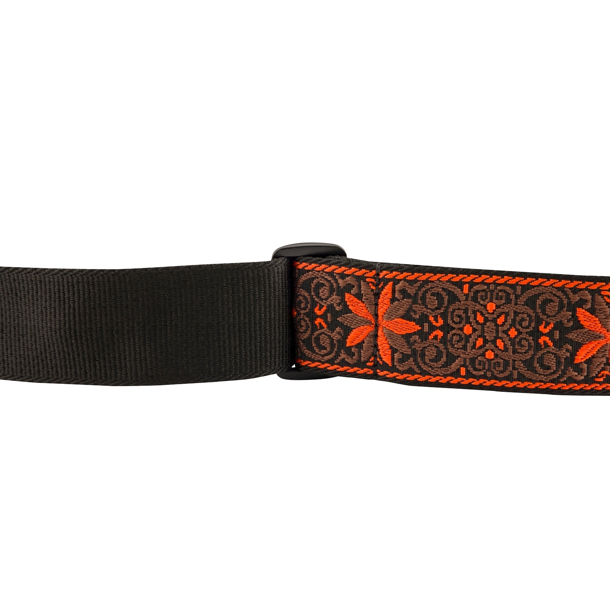 Fender Pasadena Woven Guitar Strap, Orange Snowflake |  FENDER |  STRAP |  Zoso Music