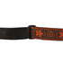 Fender Pasadena Woven Guitar Strap, Orange Snowflake |  FENDER |  STRAP |  Zoso Music
