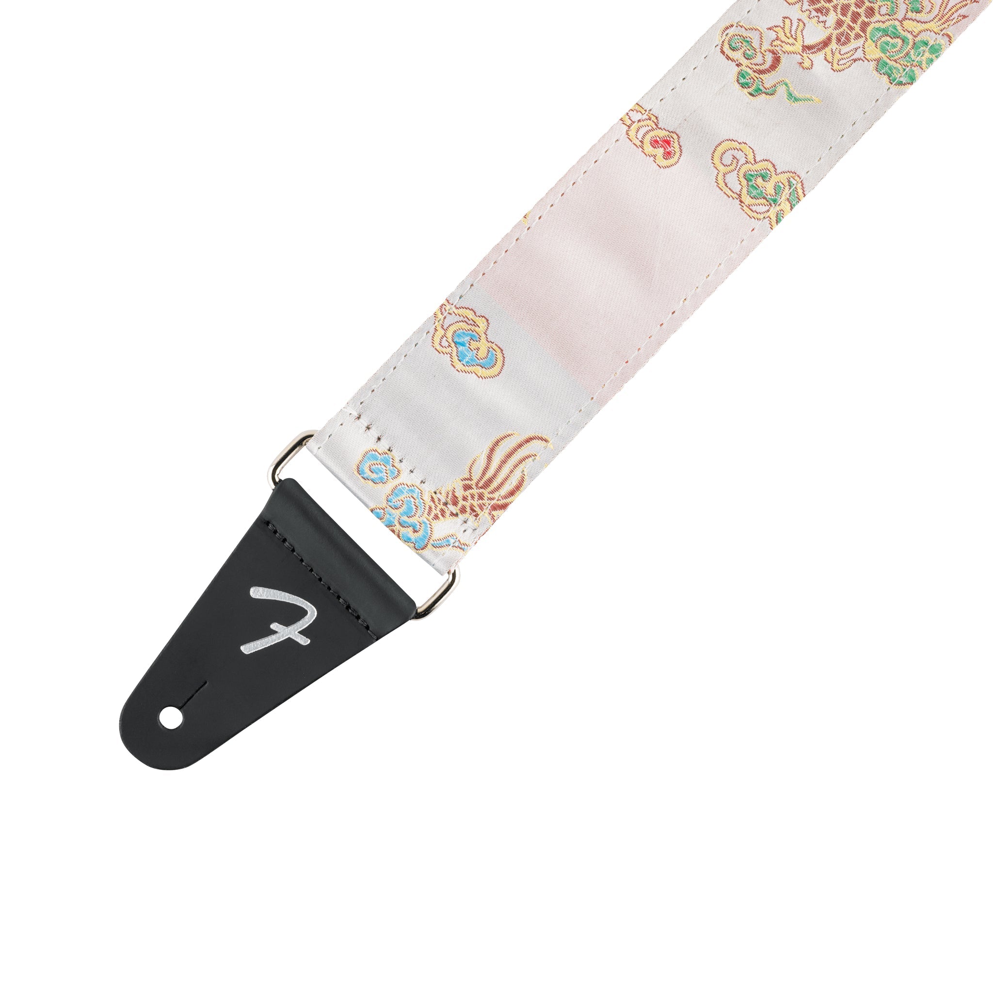Fender Satin Dragon Guitar Strap, Ivory |  FENDER |  STRAP |  Zoso Music