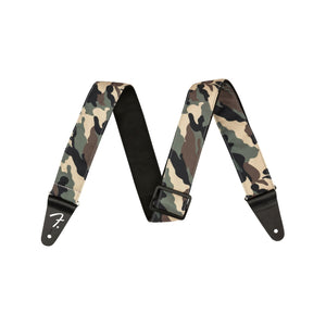 Fender Camo Guitar Strap, Woodland |  FENDER |  GUITAR & BASS ACCESSORIES |  Zoso Music