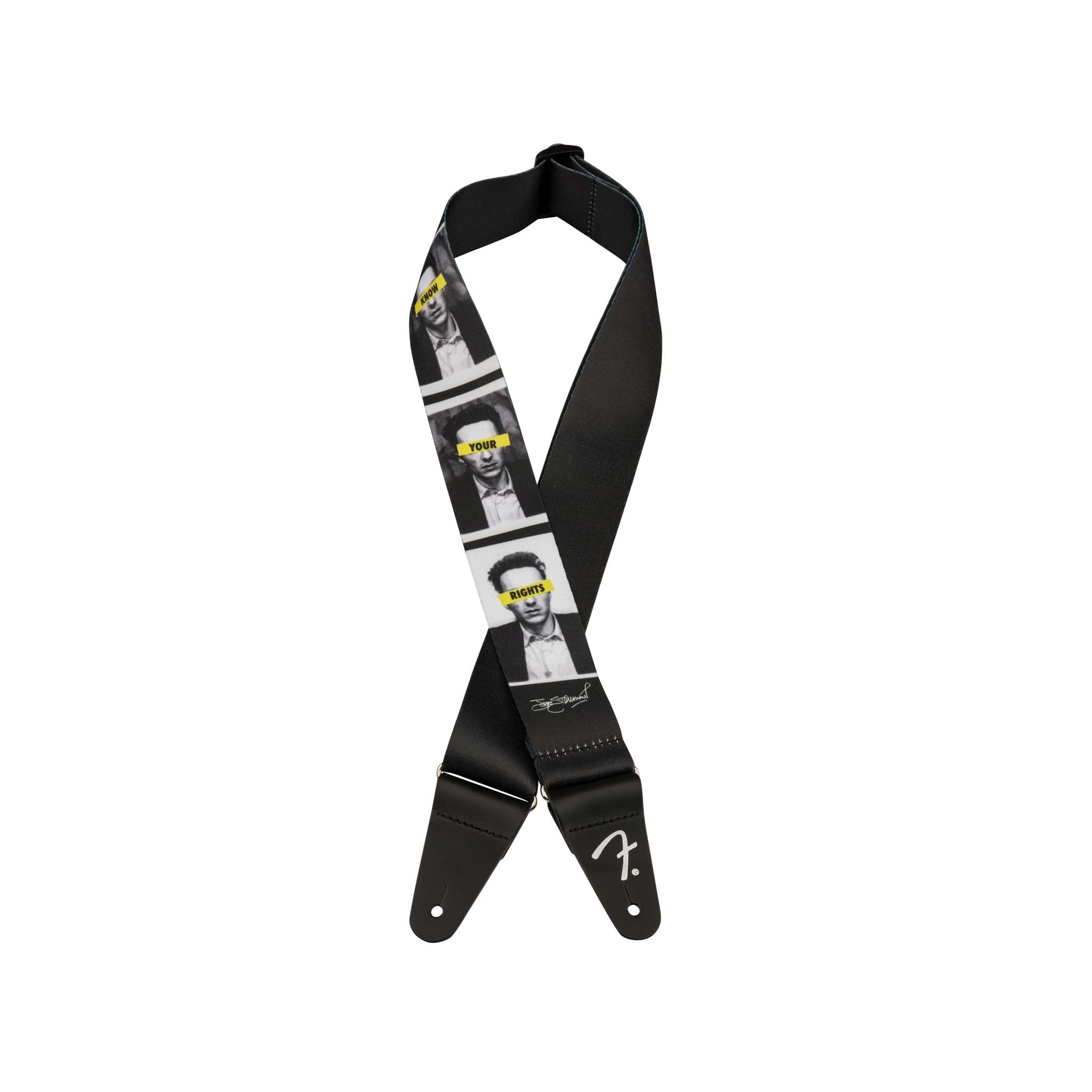 Fender Joe Strummer Know Your Rights Guitar Strap |  FENDER |  GUITAR & BASS ACCESSORIES |  Zoso Music