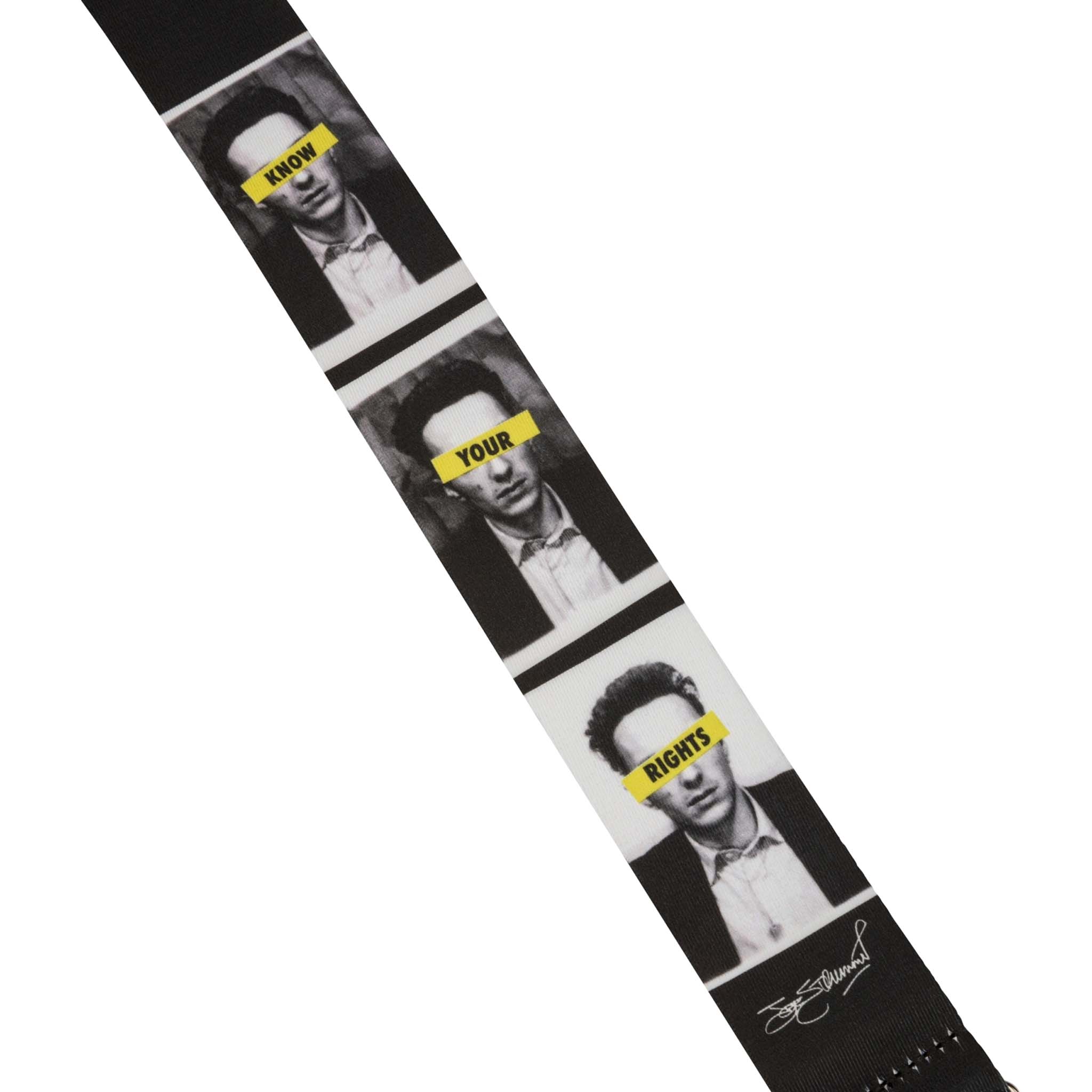 Fender Joe Strummer Know Your Rights Guitar Strap |  FENDER |  GUITAR & BASS ACCESSORIES |  Zoso Music