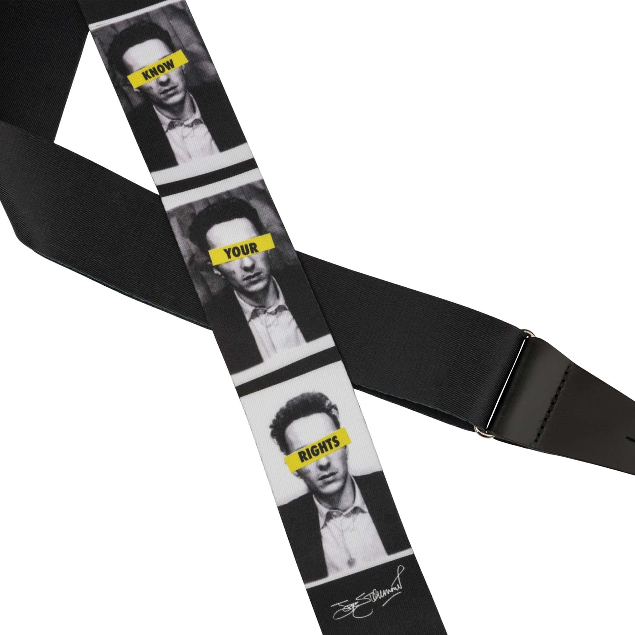 Fender Joe Strummer Know Your Rights Guitar Strap |  FENDER |  GUITAR & BASS ACCESSORIES |  Zoso Music