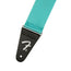 Fender Am Pro Seat Belt Guitar Strap, 2-inch, Miami Blue |  FENDER |  GUITAR & BASS ACCESSORIES |  Zoso Music